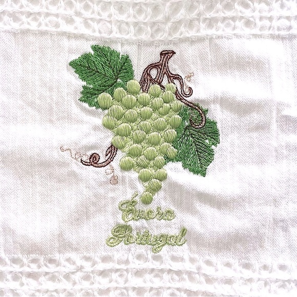 5 for $25! Embroidered Kitchen/Hand/Tea Towel! From Evora Portugal! 🇵🇹 - Picture 1 of 3